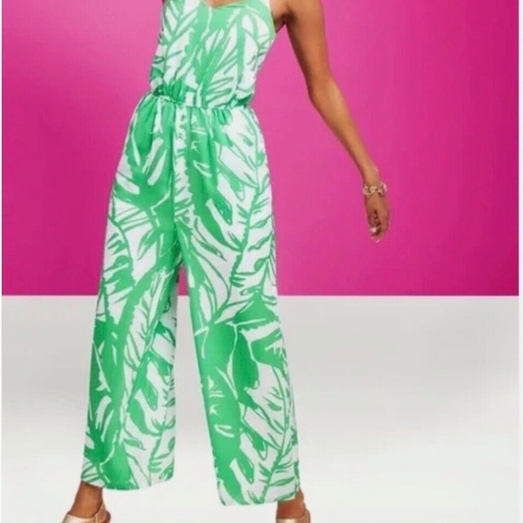 Lilly Pulitzer for Target Girl’s Boom Boom Sleeveless Jumpsuit size M NWT - Picture 2 of 3